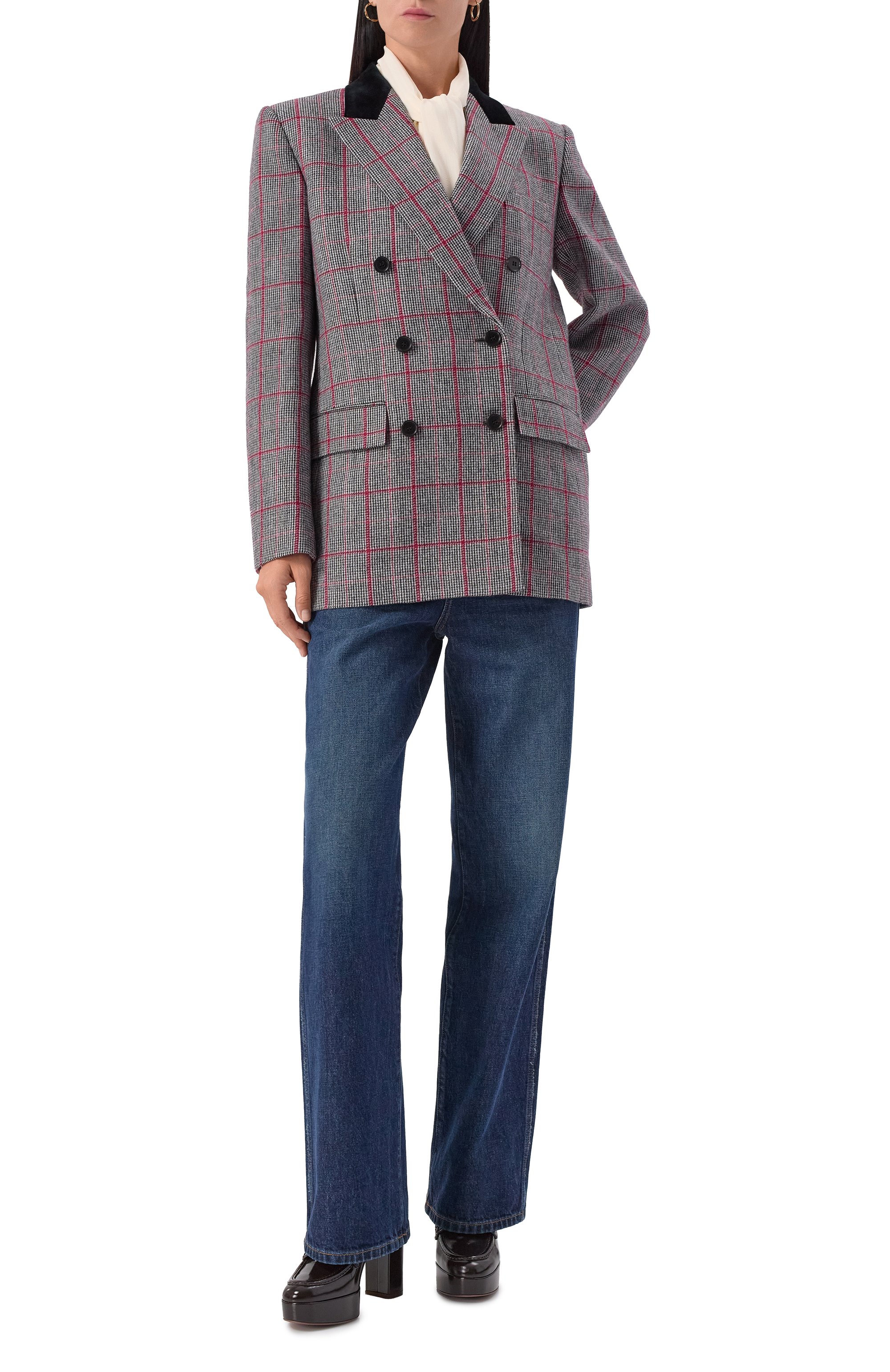 Шерстяной жакет CHLOÉ, арт. CH25AVE64097, фото 2