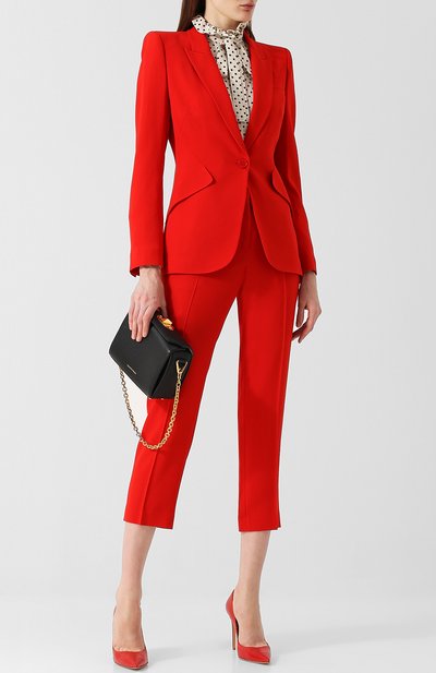 Брюки со стрелками ALEXANDER MCQUEEN, арт. 536679/QLE40, фото 2
