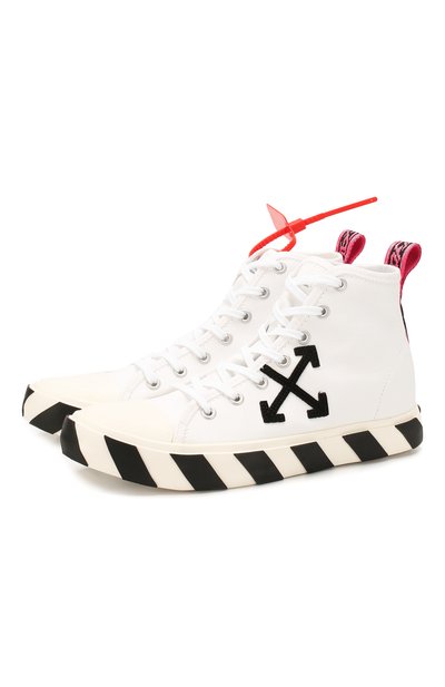 Текстильные кеды OFF-WHITE, арт. 0MIA119S20D330380110, фото 1