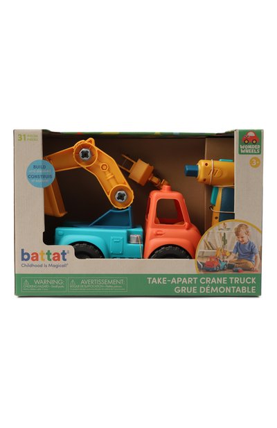 Игровой набор кран BATTAT разноцветного цвета по цене 8300 руб., арт. 68708-2, фото 1 Игровой набор кран BATTAT, арт. 68708-2, фото 1