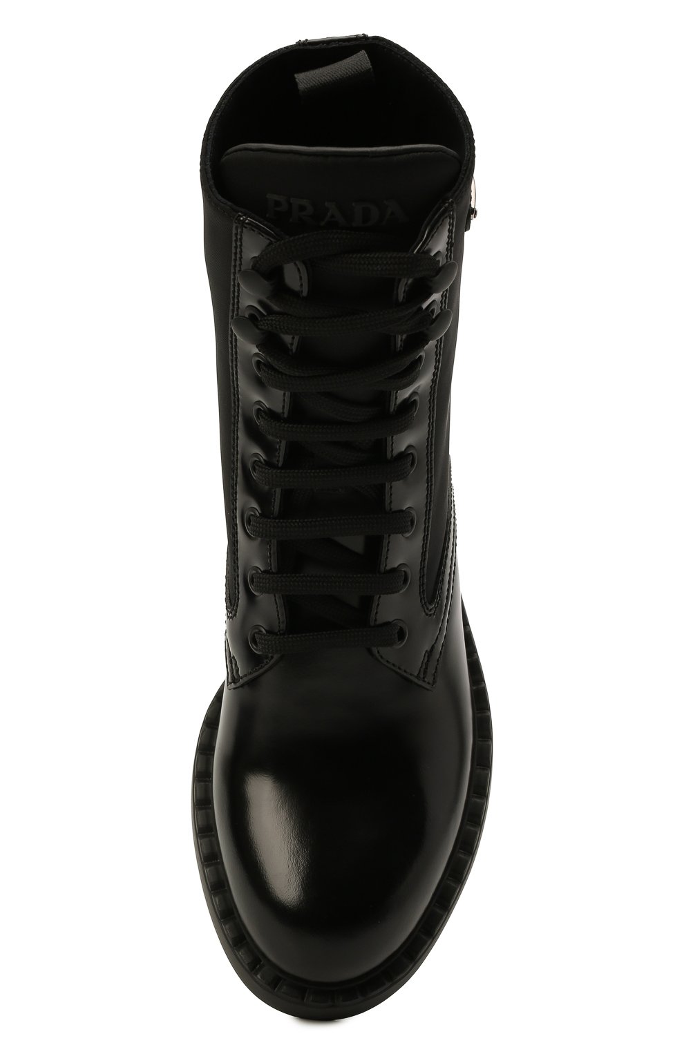 Кожаные ботинки PRADA, арт. 1T782M-3LF7-F0002-B050, фото 6