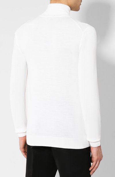 Водолазка из шерсти и шелка BOSS, арт. 50419133, фото 4