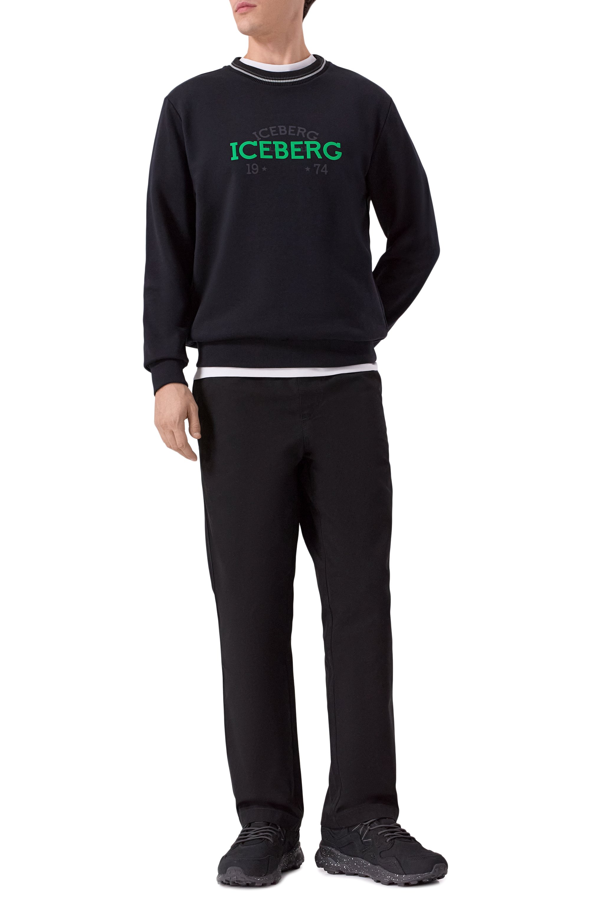 Хлопковый свитшот ICEBERG, арт. E010/6317, фото 2