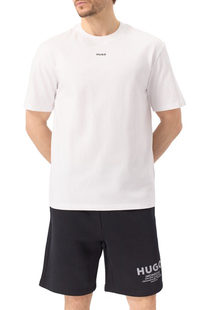 Хлопковая футболка HUGO, арт. 50488330, фото 3