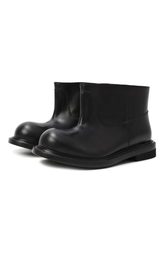 Кожаные сапоги Moschino MB21104C0N/GA0 Чёрный MB21104C0N/GA0
