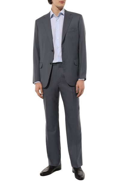 Кожаные пенни-лоферы W.GIBBS черного цвета по цене 56000 руб., арт. 0801011/ISE0, фото 2 Кожаные пенни-лоферы W.GIBBS, арт. 0801011/ISE0, фото 2