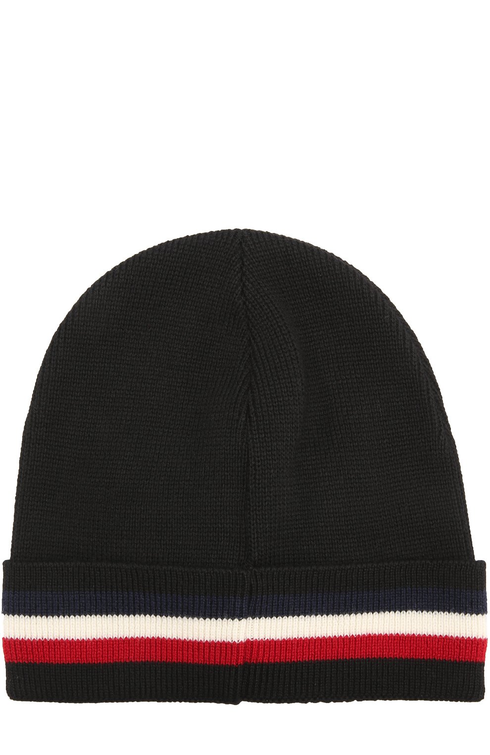 Шерстяная вязаная шапка с логотипом бренда MONCLER, арт. C2-091-00328-00-02292, фото 2