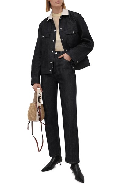 Джинсовая куртка JIL SANDER темно-синего цвета по цене 94800 руб., арт. JPPS664235-WS246700, фото 2 Джинсовая куртка JIL SANDER, арт. JPPS664235-WS246700, фото 2
