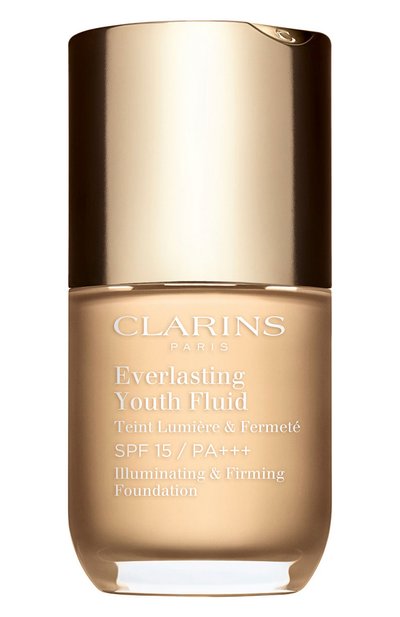 Женское устойчивый тональный флюид everlasting youth fluid spf 15, оттенок 100,5 (30ml) CLARINS, арт. 80053001