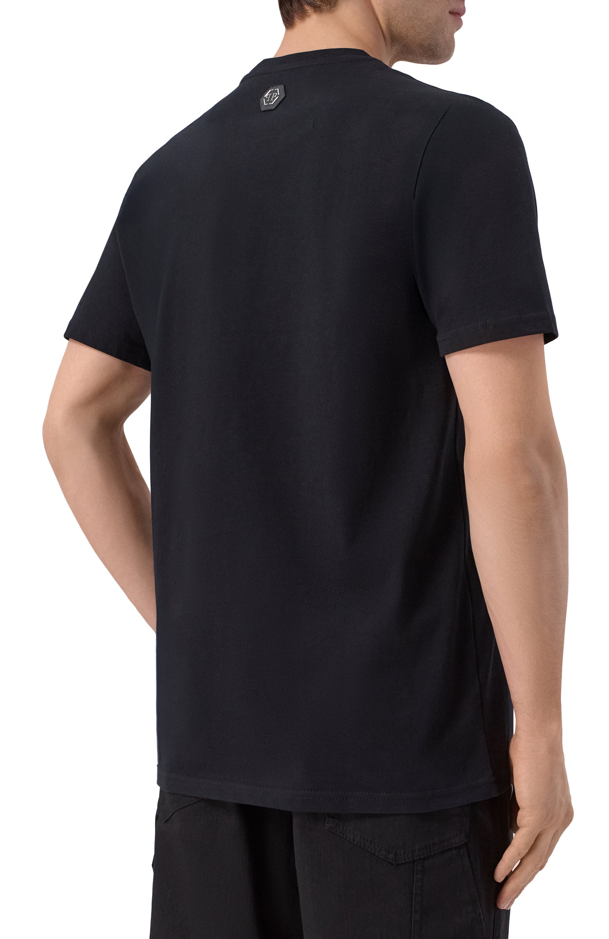 Хлопковая футболка PHILIPP PLEIN, арт. SAFC MTK8884 PJY002N, фото 4