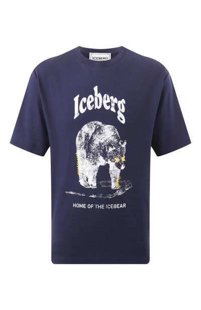 Мужская хлопковая футболка ICEBERG, арт. F025/6307
