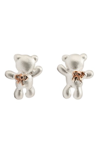 Серьги EXCLAIM серебряного цвета по цене 2490 руб., арт. SL041S2961E, фото 1 Серьги EXCLAIM, арт. SL041S2961E, фото 1