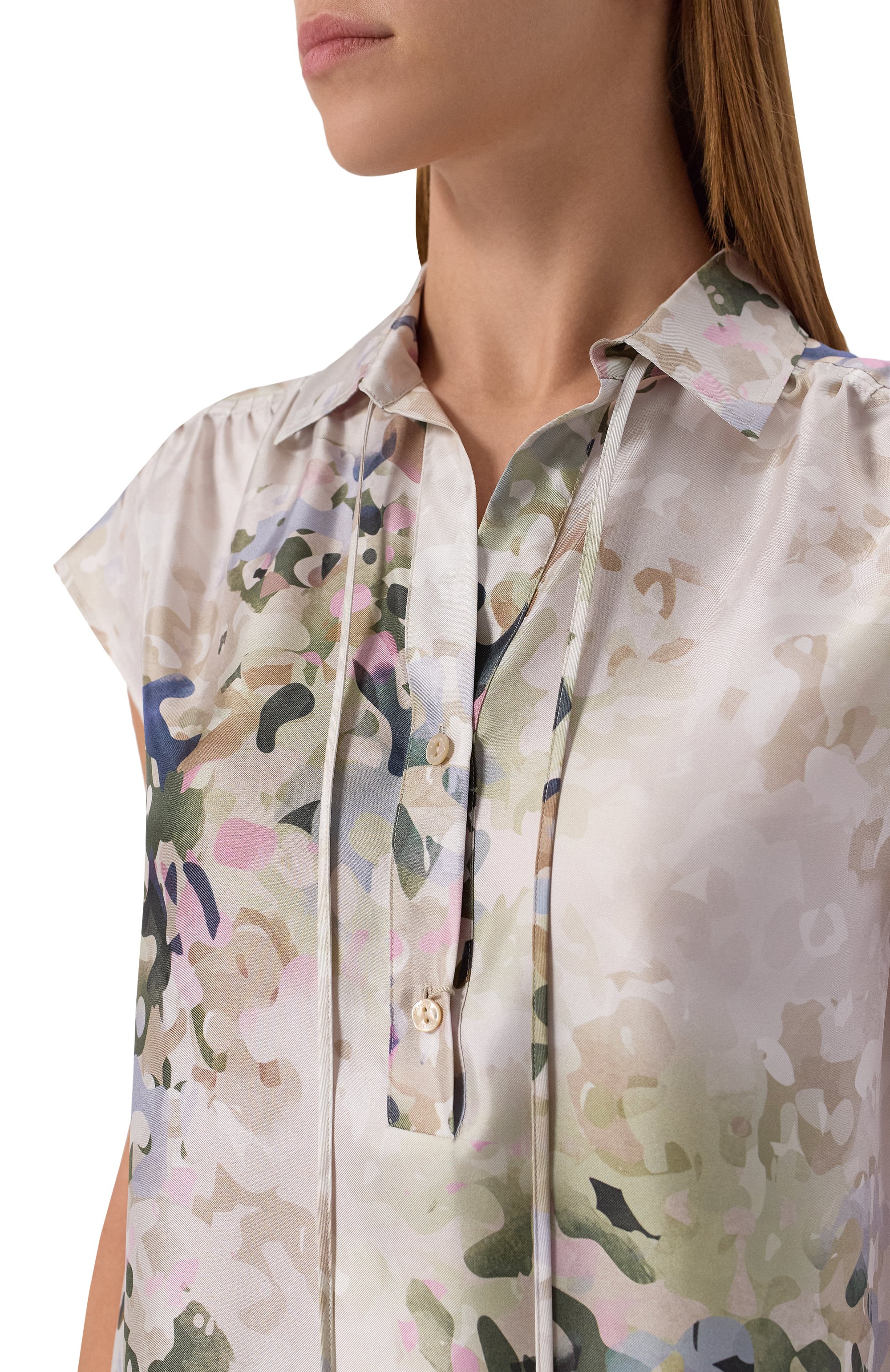 Шелковый топ AGNONA, арт. TT0907/S4046, фото 5