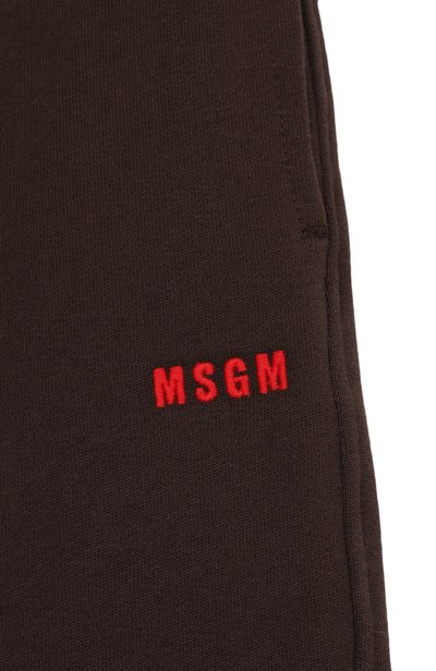 Хлопковые брюки MSGM KIDS, арт. F6MSJGFP176, фото 3