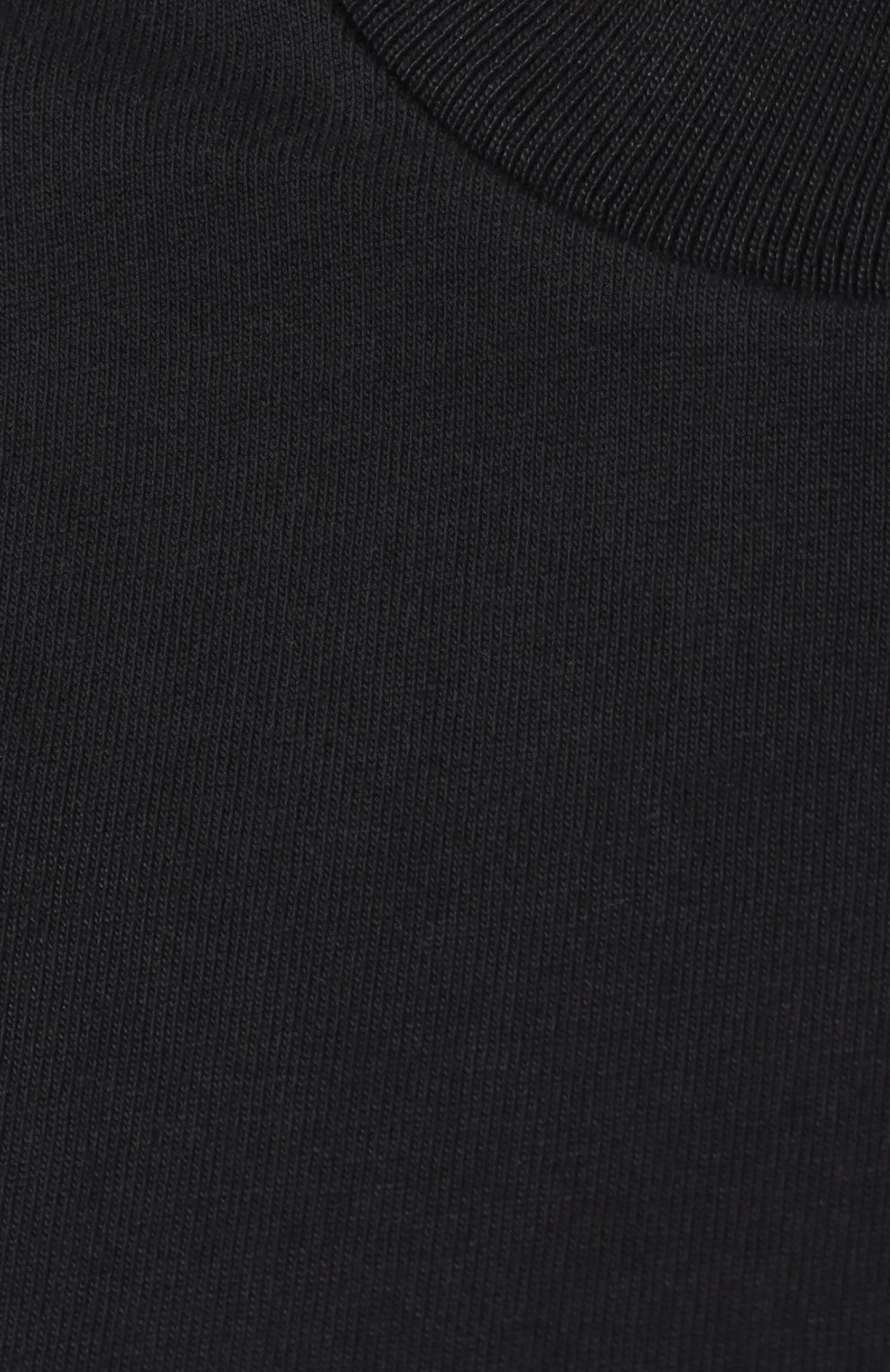 Хлопковая футболка HELMUT LANG черного цвета по цене 33100 руб., арт. J09DW501, фото 5 Хлопковая футболка HELMUT LANG, арт. J09DW501, фото 5