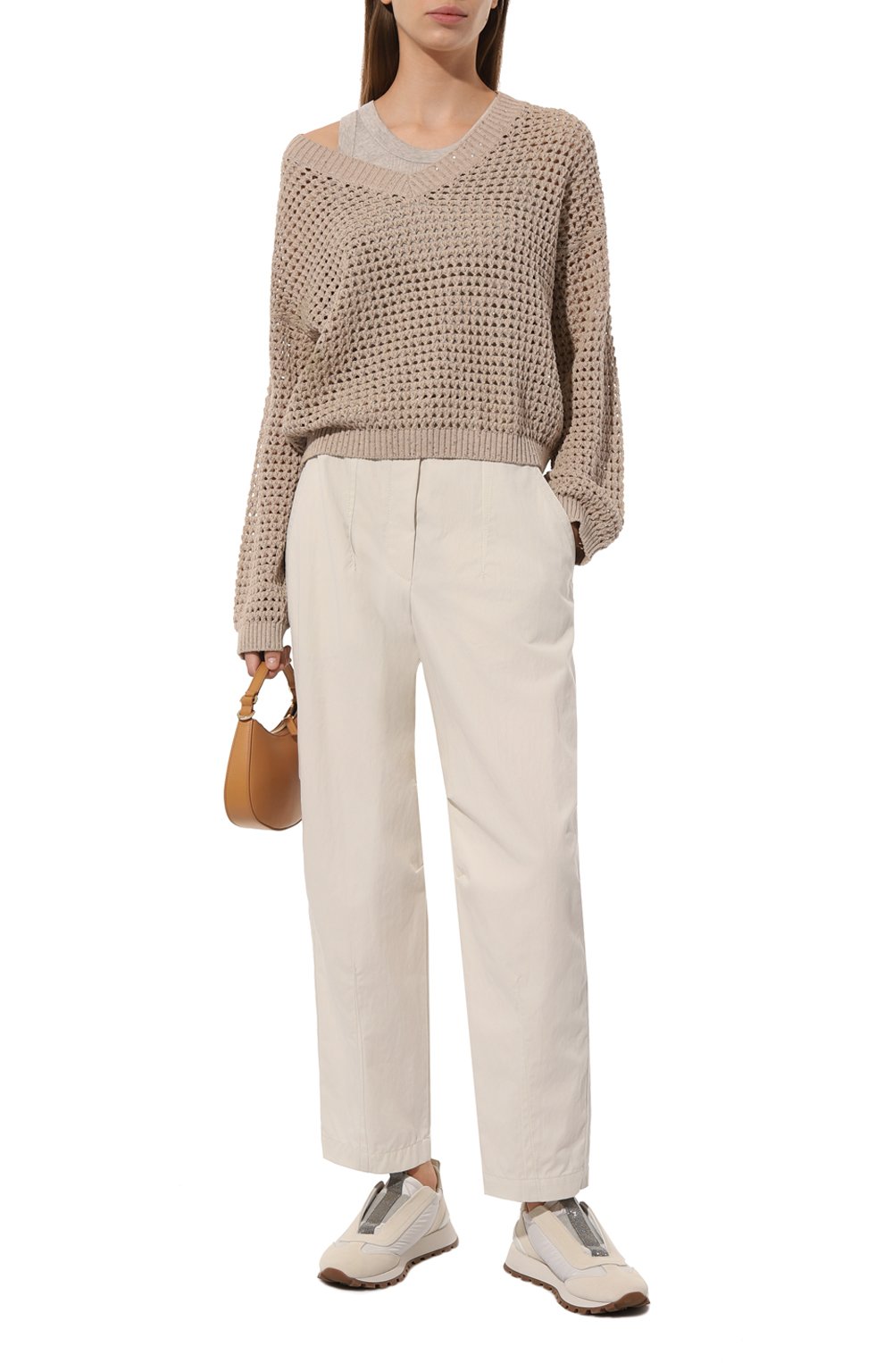 Хлопковые брюки BRUNELLO CUCINELLI, арт. ML180B1346, фото 2