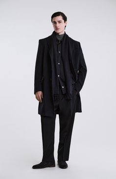 Мужские шерстяные брюки JIL SANDER темно-синего цвета, арт. J21KA0012/J40002 | Фото 7 (Материал сплава: Проставлено; Материал внешний: Шерсть; Длина (брюки, джинсы): Стандартные; Драгоценные камни: Проставлено; Случай: Повседневный; Стили: Кэжуэл)