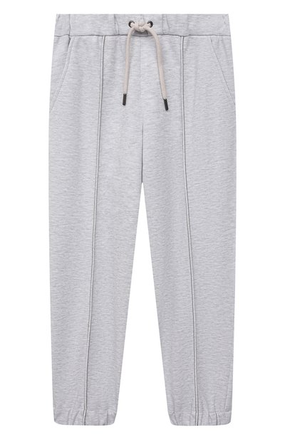 Хлопковые джоггеры BRUNELLO CUCINELLI, арт. BB982E440B, фото 1