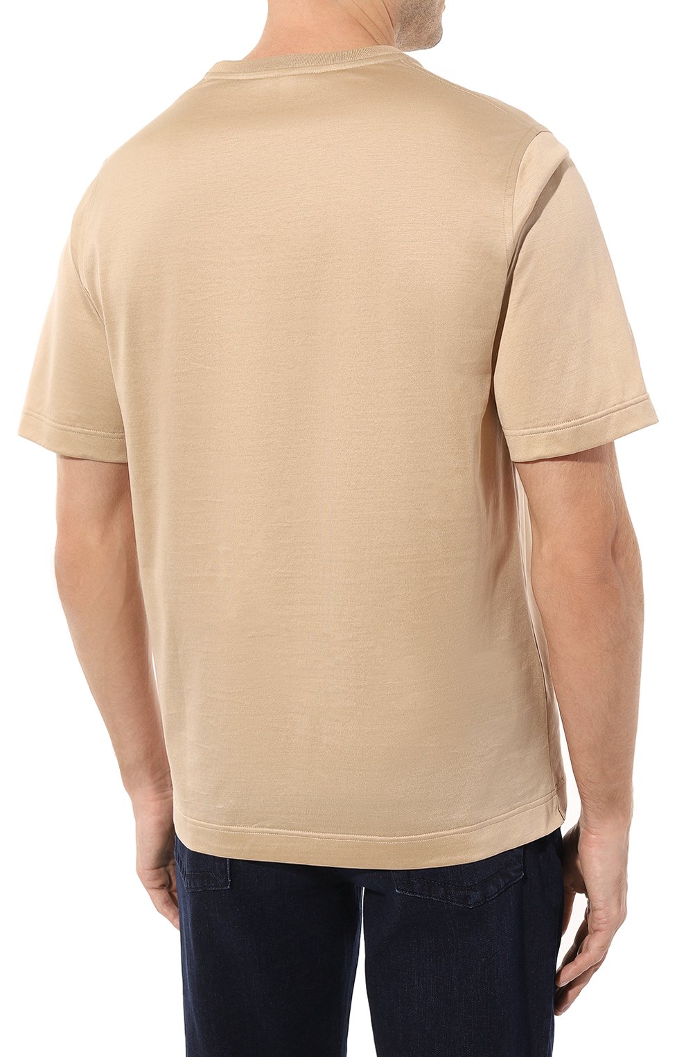 Хлопковая футболка ZILLI, арт. TSR02DZS56014ZSAAAAAA, фото 4