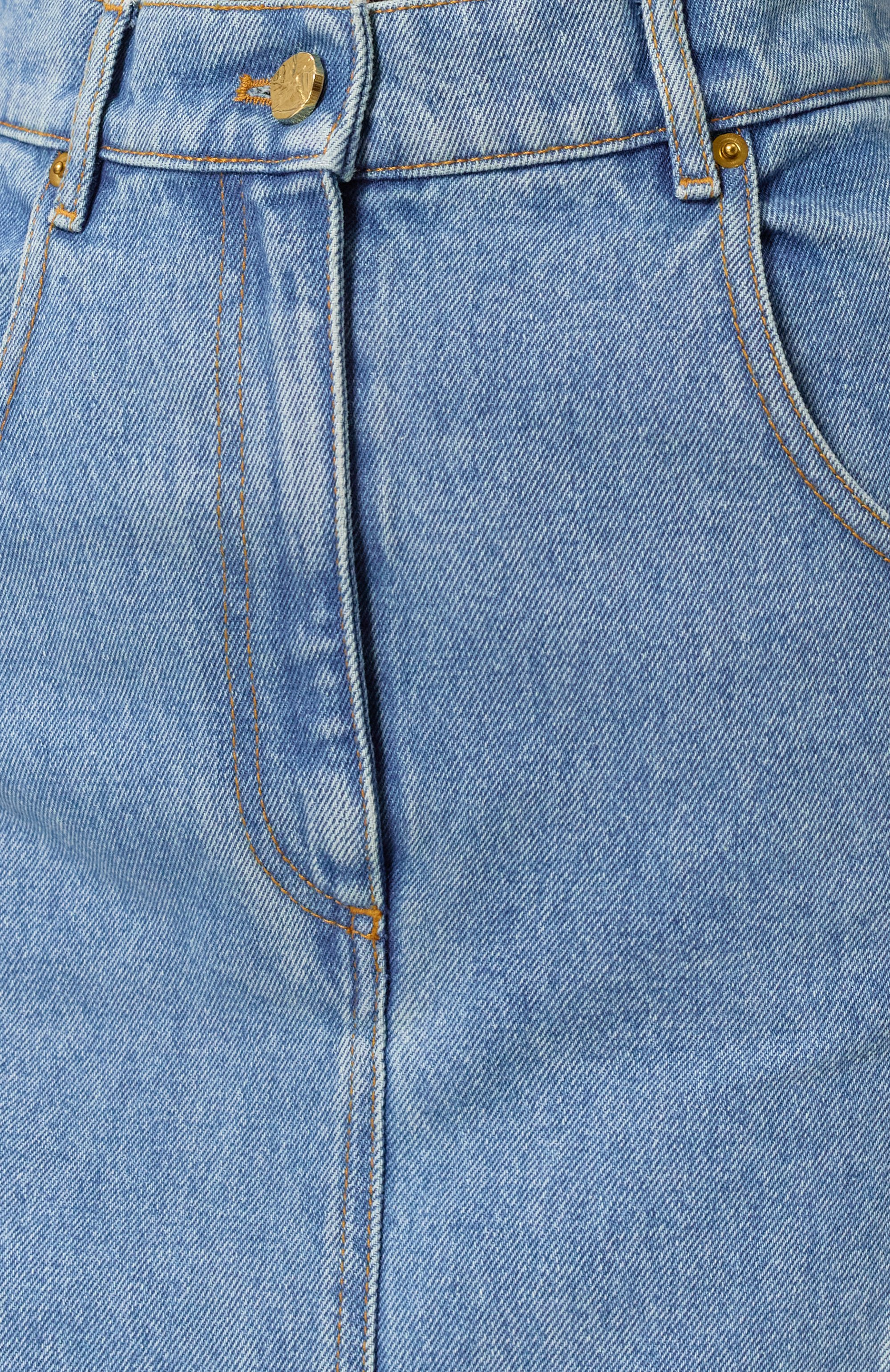 Джинсовая юбка NINA RICCI, арт. 24ADJU026/C01072, фото 6