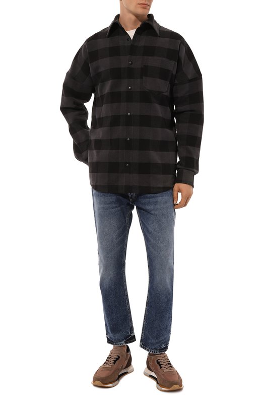 Комбинированные кроссовки Rush One Ghoud Коричневый, фото 2