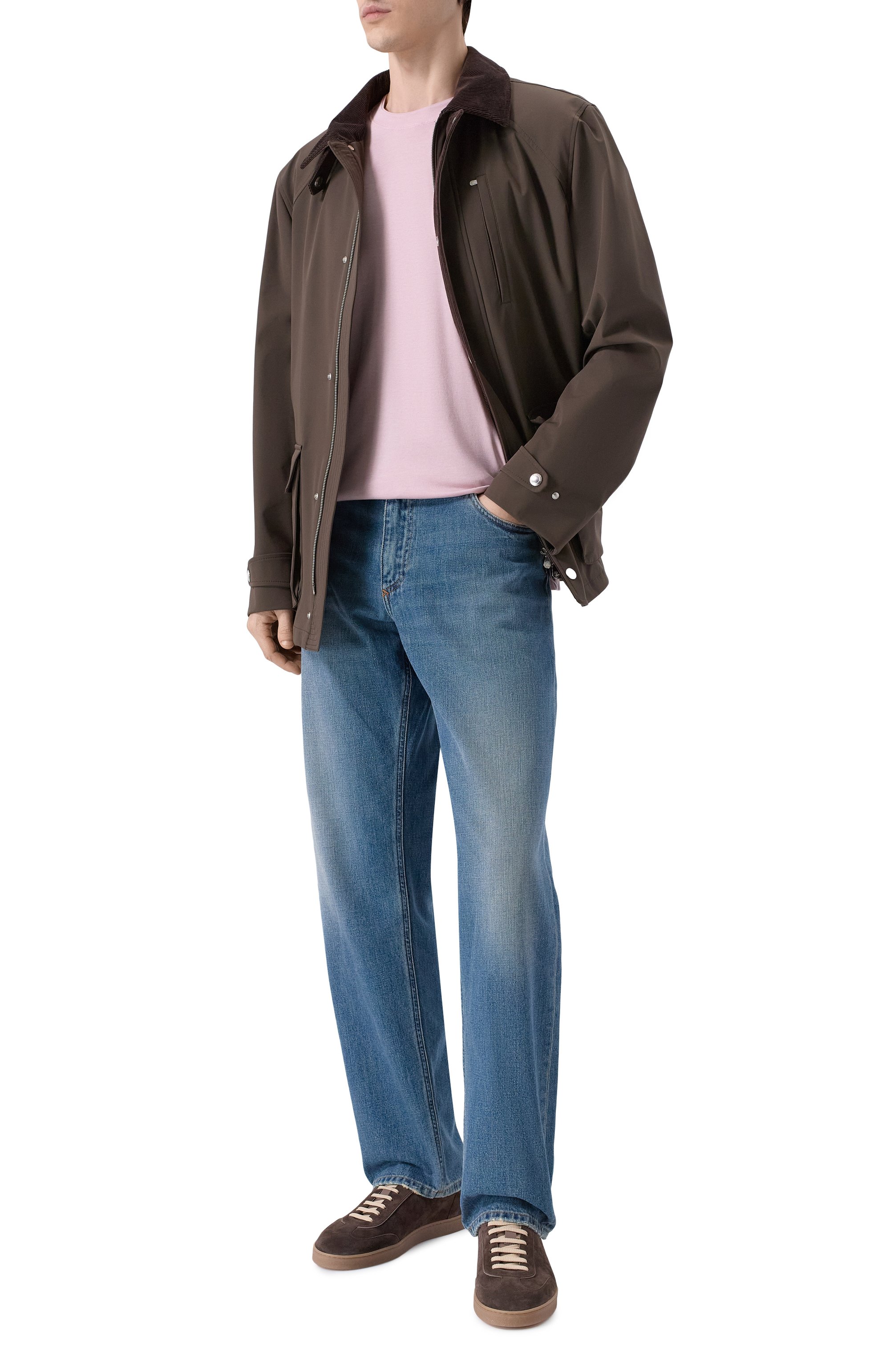 Футболка из хлопка и лиоцелла PAUL&SHARK, арт. 25411026, фото 2