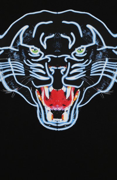 Хлопковая футболка MARCELO BURLON KIDS OF MILAN, арт. 20E/B/MB/1109/0010/2-6Y, фото 3