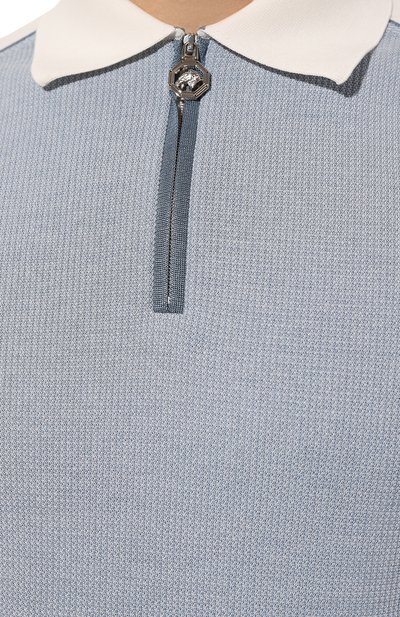 Поло из шелка и хлопка STEFANO RICCI, арт. K616320P31/F23131, фото 5