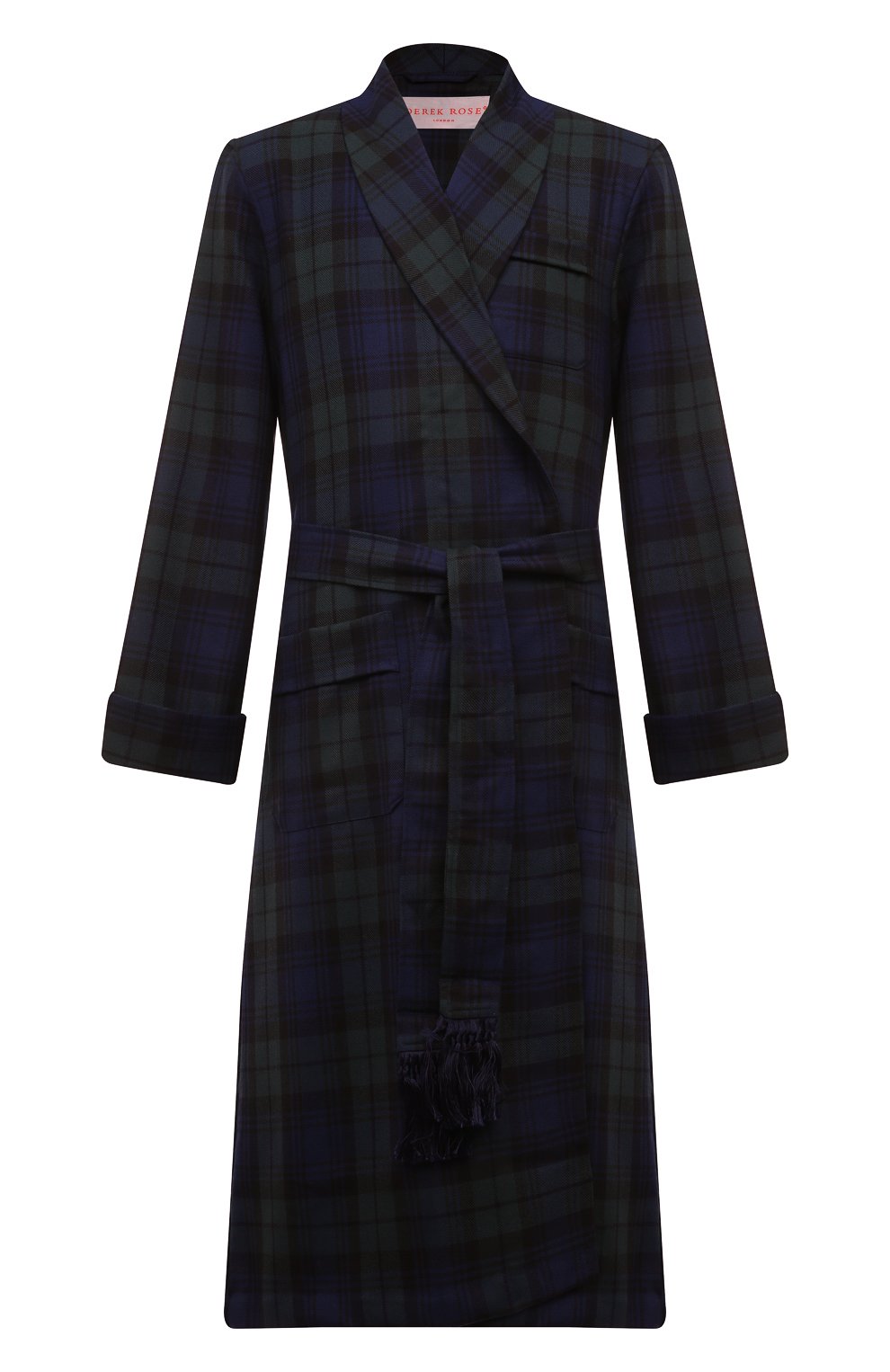 Шерстяной халат DEREK ROSE, арт. 5510/TART001, фото 1