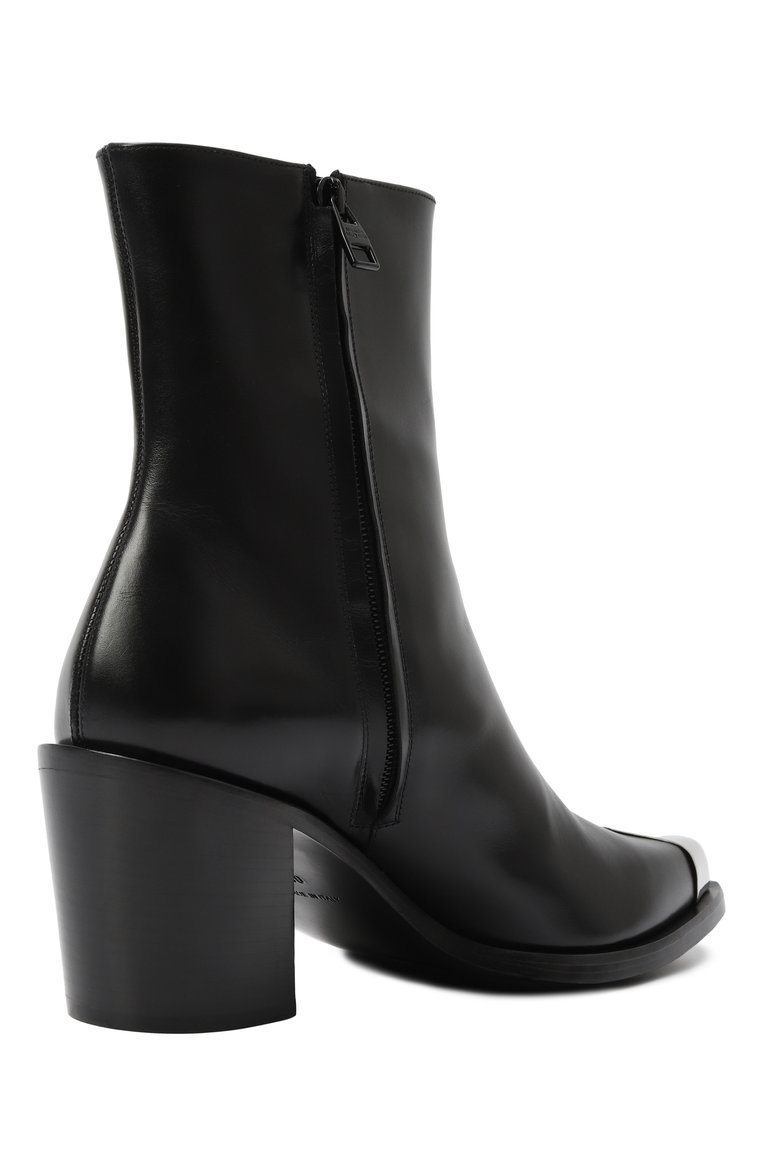 Кожаные ботильоны punk ALEXANDER MCQUEEN, арт. 709986WHSWD 1081, фото 5