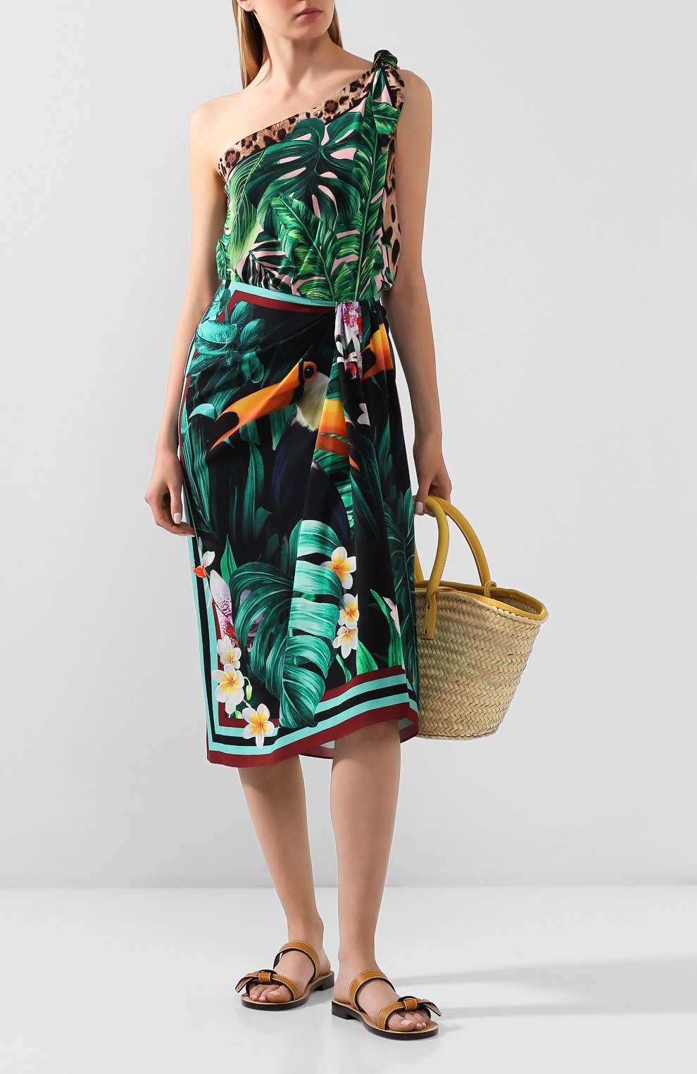 Шелковое платье DOLCE & GABBANA, арт. F6I2RT/GDU81, фото 2