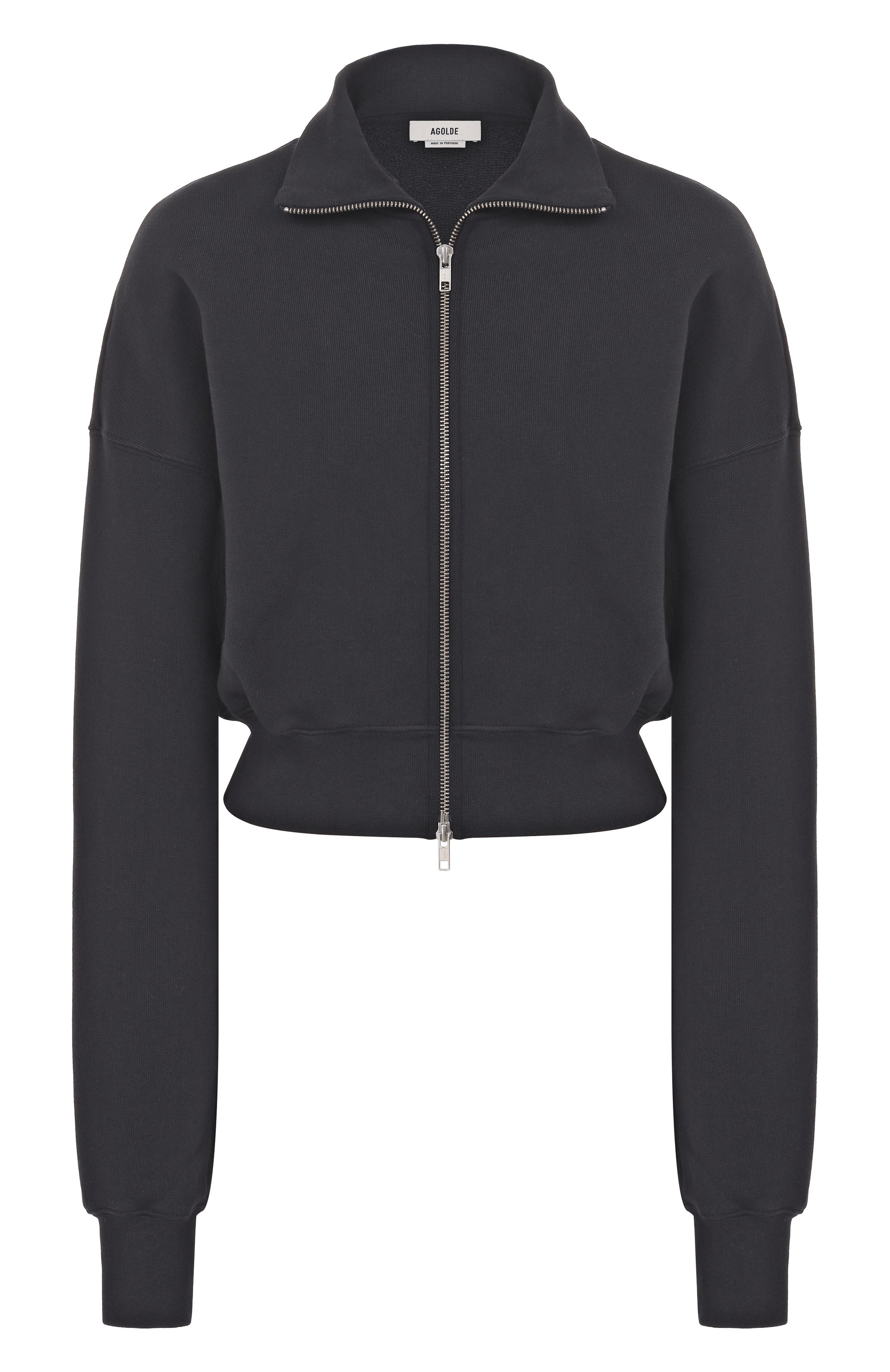 Хлопковая толстовка AGOLDE черного цвета по цене 53650 руб., арт. A7396, фото 1 Хлопковая толстовка AGOLDE, арт. A7396, фото 1