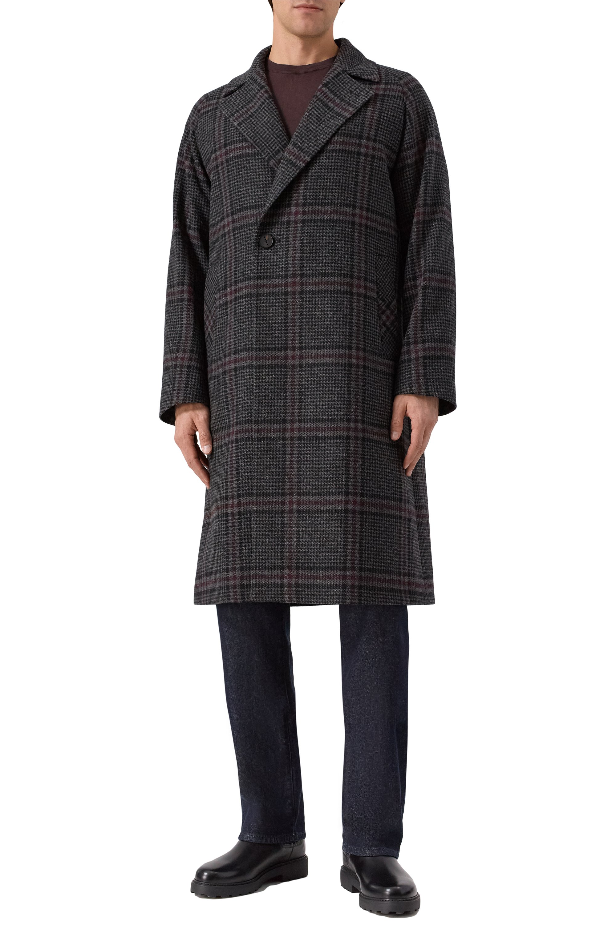 Шерстяное пальто HEVO, арт. SURB0 NQ 140/I733, фото 3