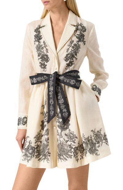 Льняное платье ZIMMERMANN, арт. 2406DR25R, фото 3