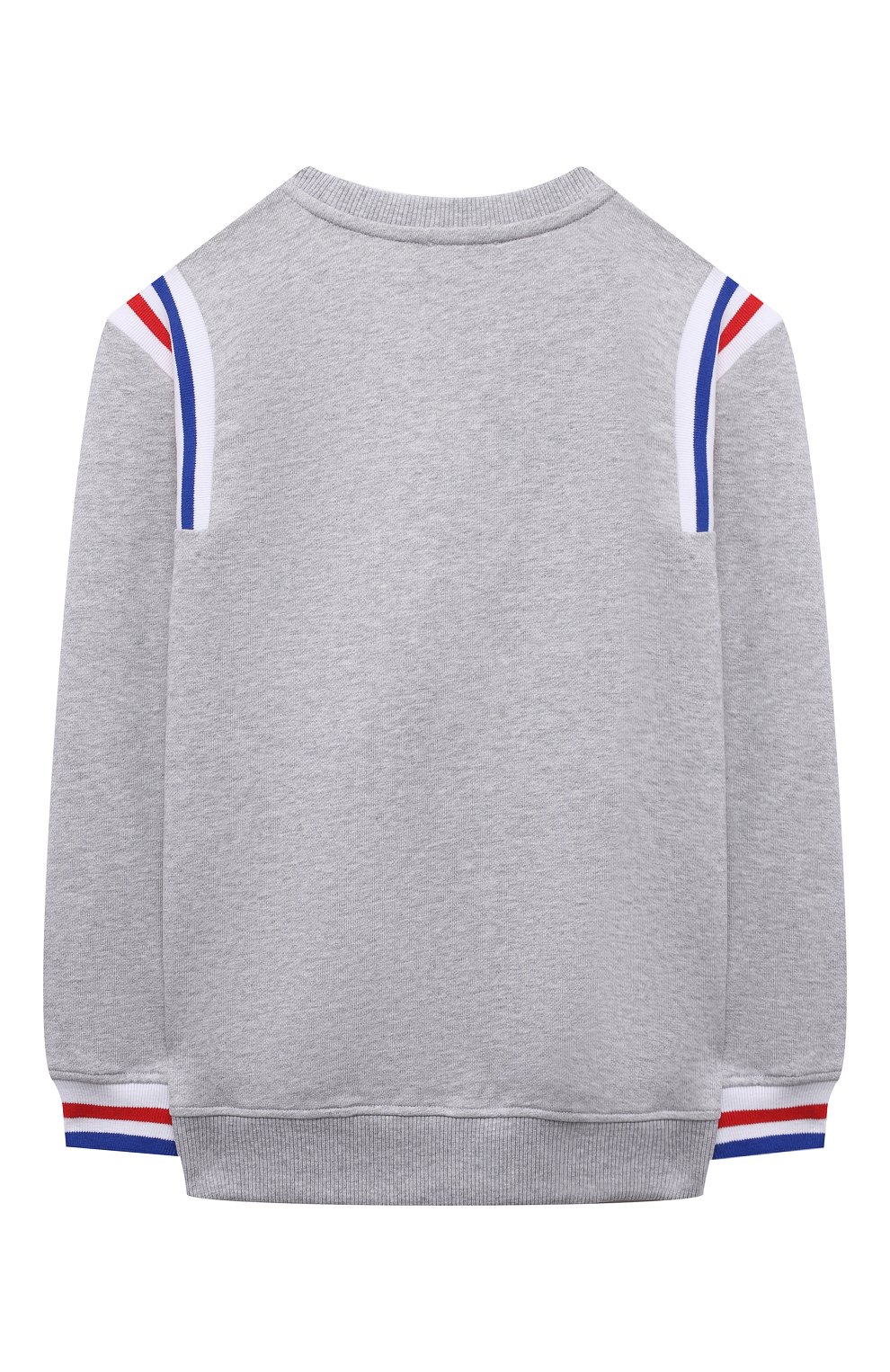 Хлопковый свитшот MOSCHINO серого цвета по цене 17150 руб., арт. HUF05P/LCA32/10A-14A, фото 2 Хлопковый свитшот MOSCHINO, арт. HUF05P/LCA32/10A-14A, фото 2