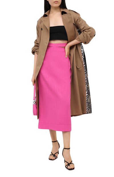 Юбка из вискозы и льна JACQUEMUS, арт. 203SK01/124450, фото 2