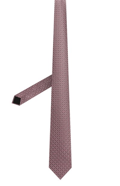 Шелковый галстук LANVIN розового цвета по цене 15400 руб., арт. 3100/TIE, фото 3 Шелковый галстук LANVIN, арт. 3100/TIE, фото 3