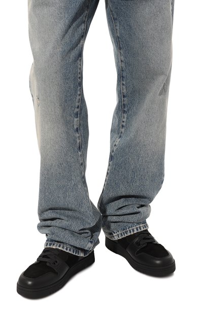 Кожаные кеды ACNE STUDIOS, арт. 08STHLM L0W MIX M9C9, фото 3