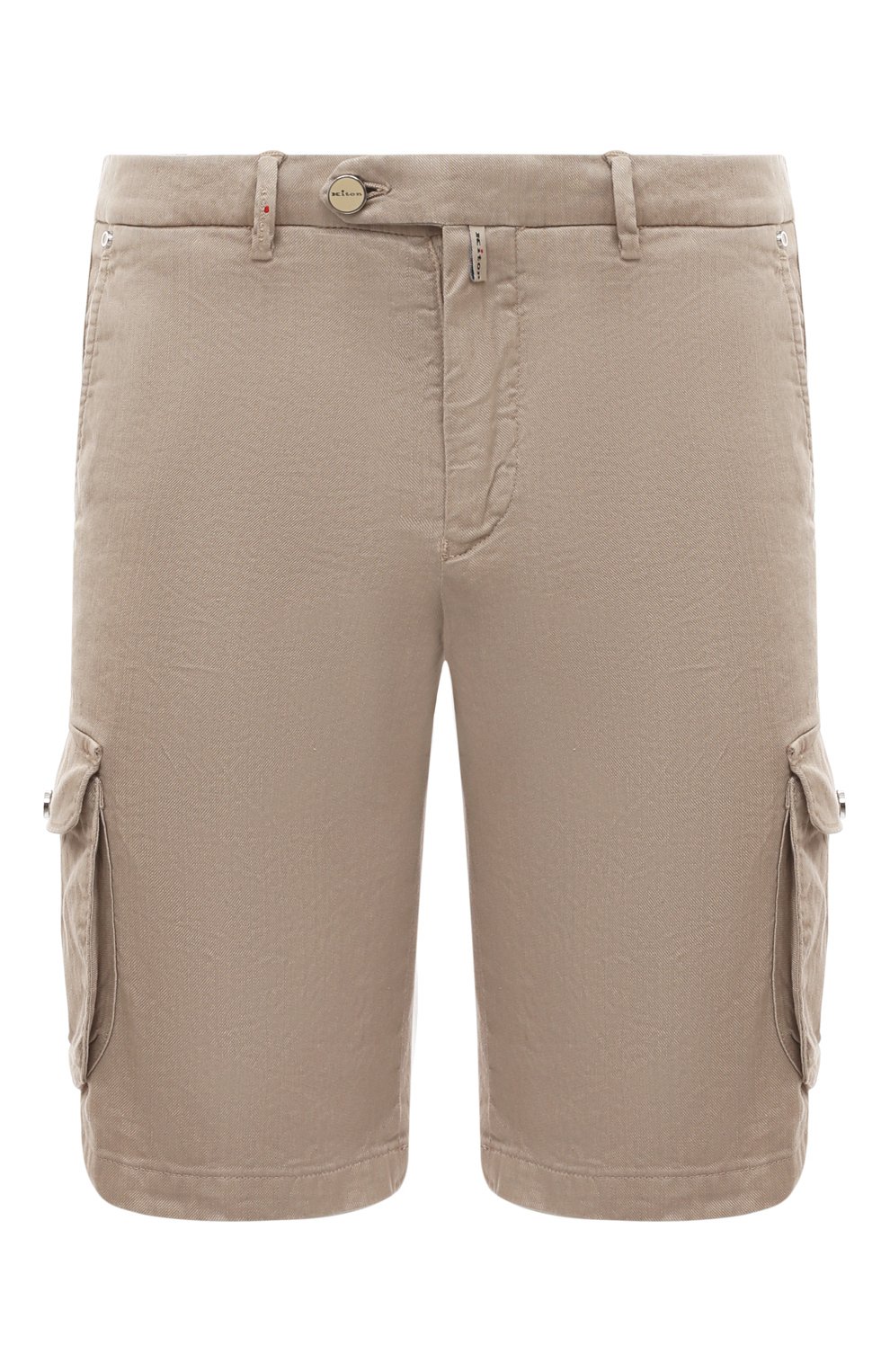 Шорты изо льна и хлопка KITON, арт. UFPPBK0604D, фото 1