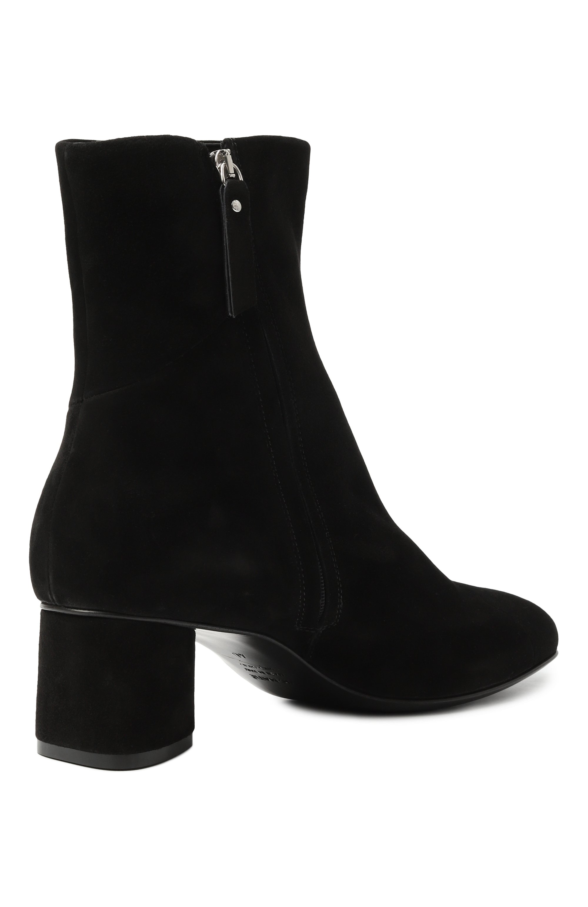 Замшевые ботильоны h12 drop VIC MATIE черного цвета по цене 54850 руб., арт. 1H4562D_H12B180101, фото 5 Замшевые ботильоны h12 drop VIC MATIE, арт. 1H4562D_H12B180101, фото 5