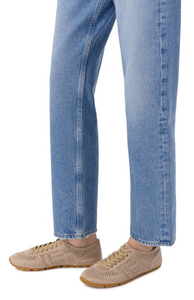  Женские текстильные кроссовки racer 45 BALMAIN, арт. GN0VI770/TCHR