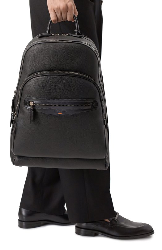 Рюкзак Santoni UIBGA2647BS-ACUH Чёрный  UIBGA2647BS-ACUH Фото 2