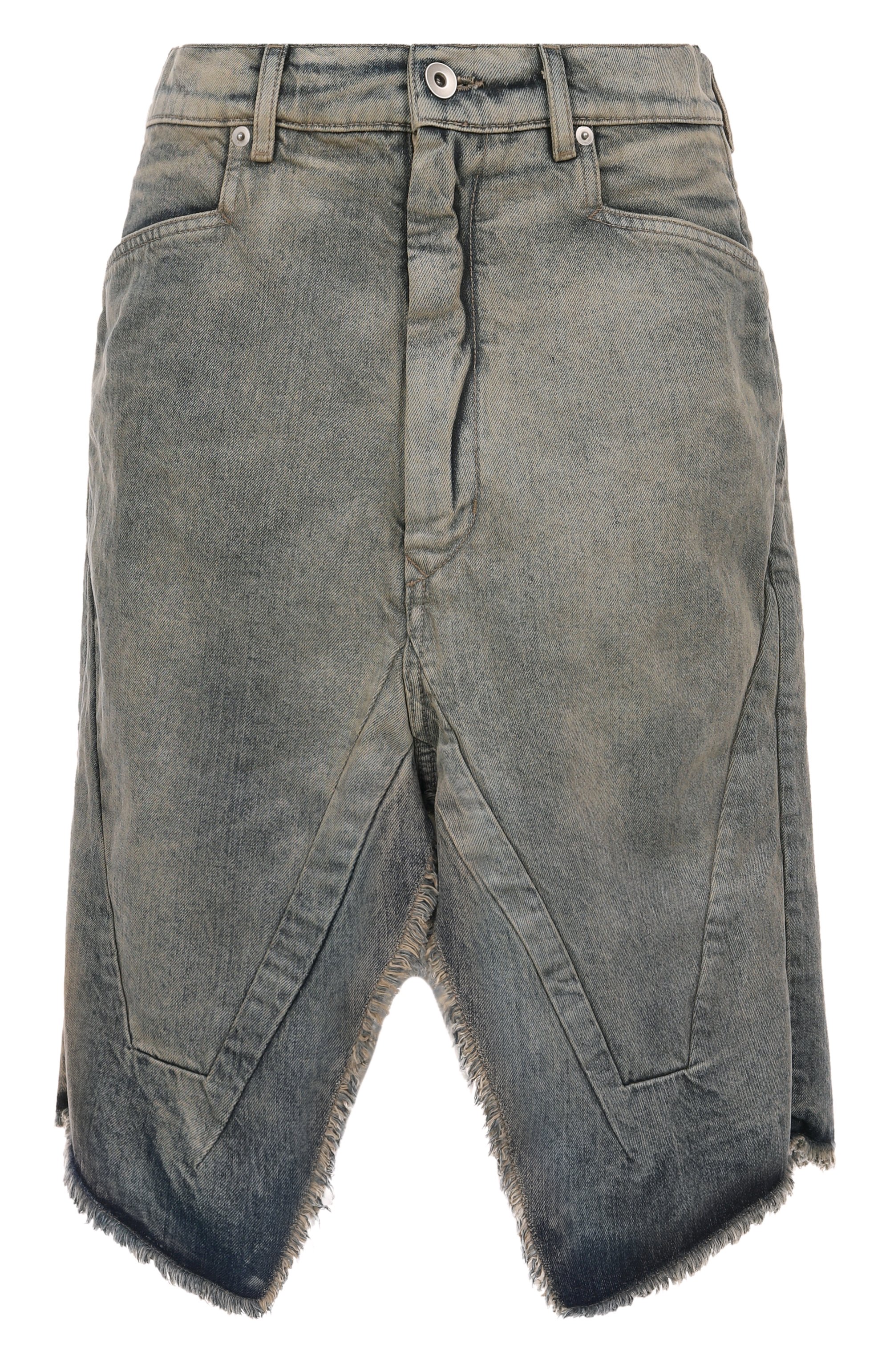 Джинсовая юбка RICK OWENS, арт. RP02E4377/DWG, фото 1