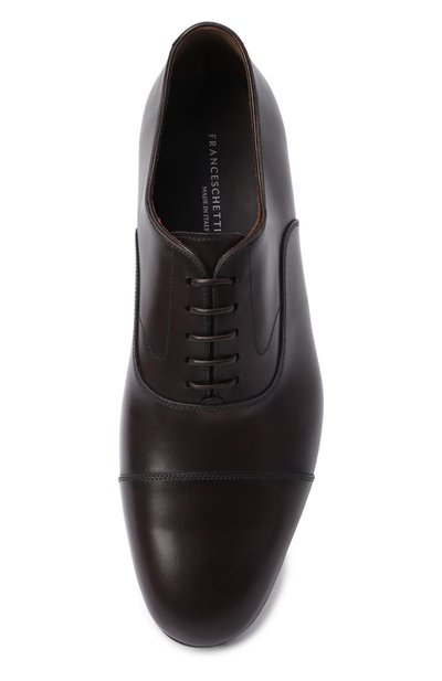 Кожаные оксфорды FRANCESCHETTI, арт. 0801045/VIT. C0RTINA, фото 5