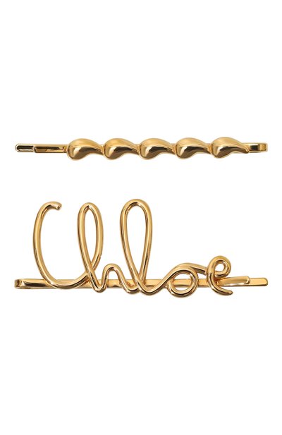 Комплект из двух заколок для волос CHLOÉ, арт. CHC24WFT43CB7, фото 1