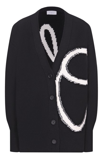 Женский шерстяной кардиган OFF-WHITE, арт. 0WHB04LF25KNI001