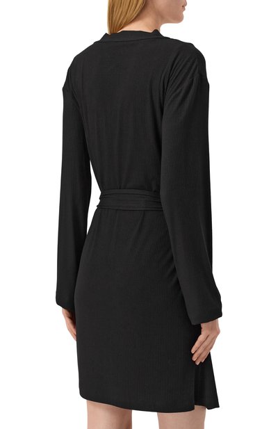 Халат EDOMO черного цвета по цене 20900 руб., арт. C011001FW2324, фото 4 Халат EDOMO, арт. C011001FW2324, фото 4