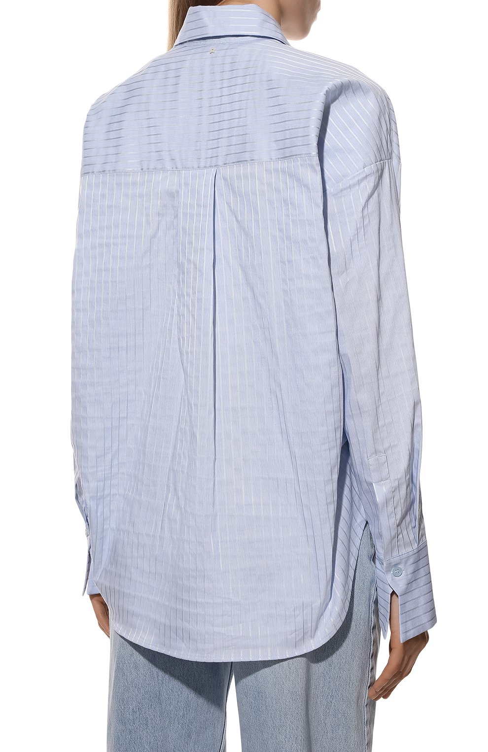 Рубашка из хлопка и вискозы LORENA ANTONIAZZI, арт. A2268CA01A/3947, фото 4