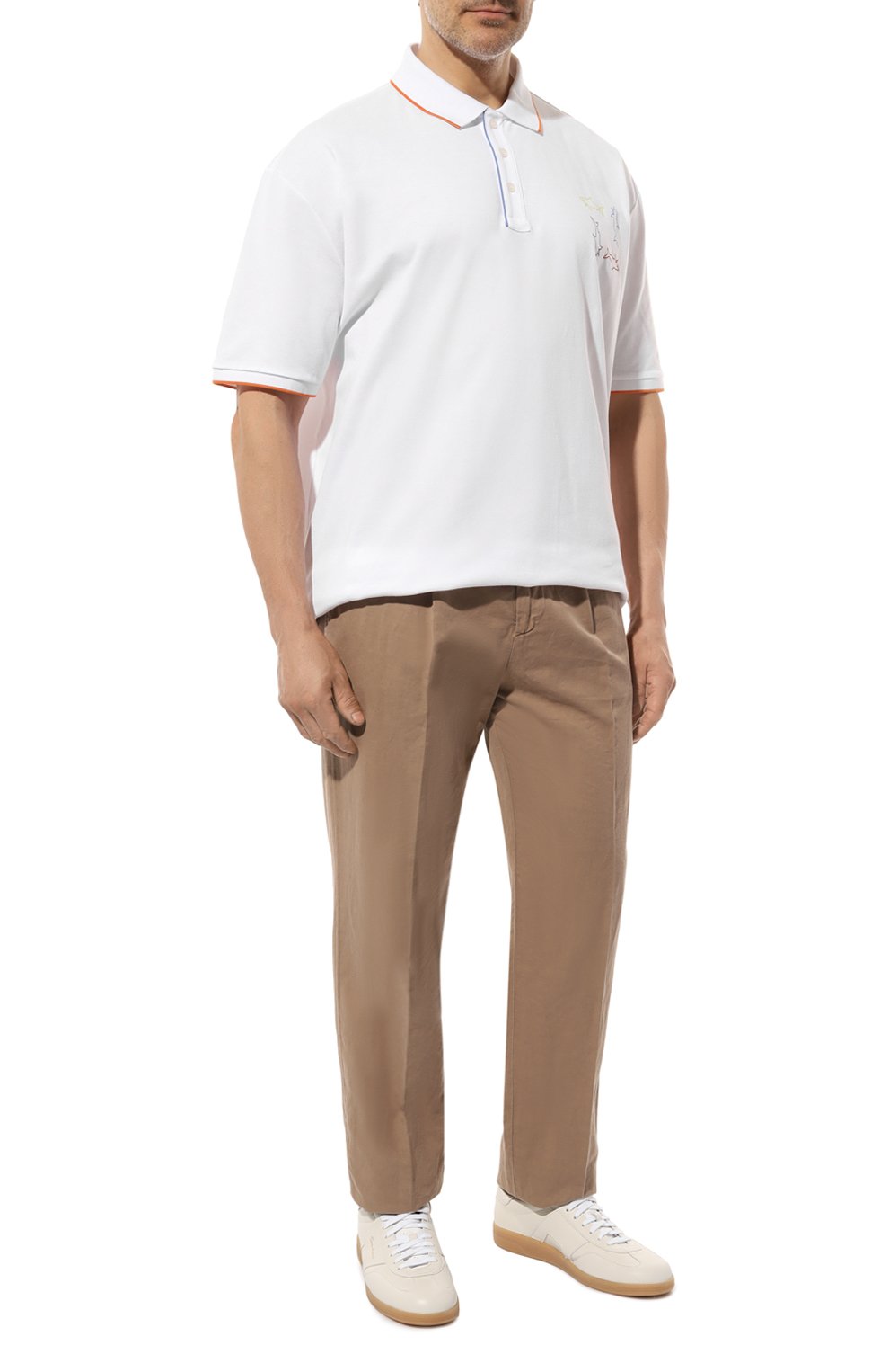 Хлопковое поло PAUL&SHARK, арт. 24411332/3XL-6XL, фото 2