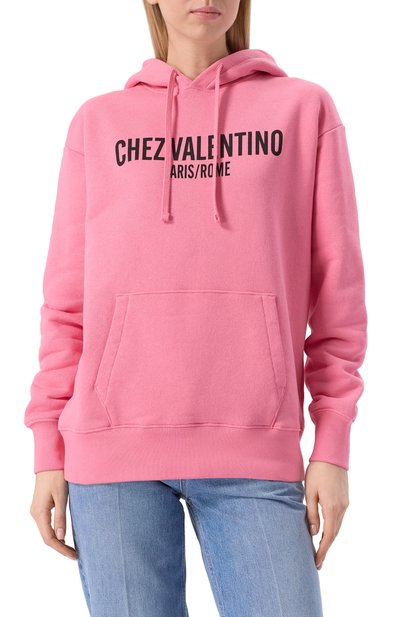 Хлопковое худи VALENTINO, арт. 6B3MF24D960, фото 3